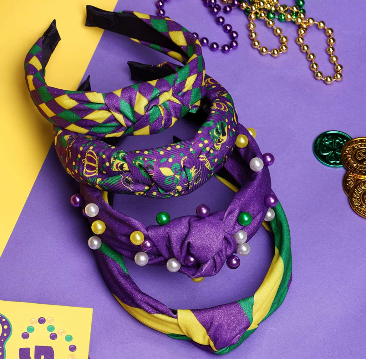 Mardi Gras Headbands