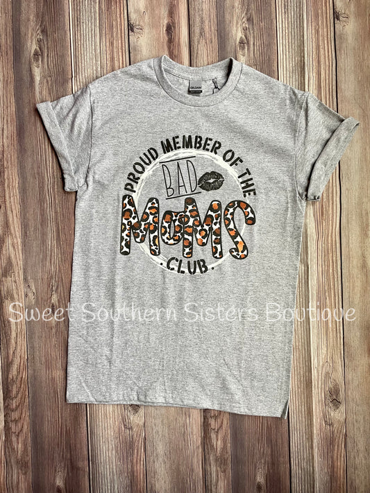 “bad moms club” tee